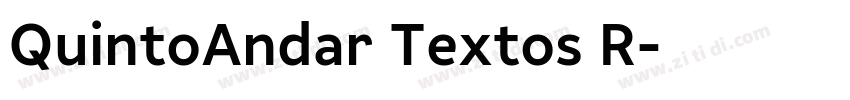 QuintoAndar Textos R字体转换